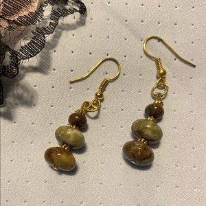 Agate Drop Earrings